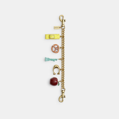 CCX50-New York Motif Chain Bag Charm-B4/Multi