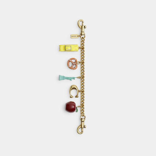 CCX50-New York Motif Chain Bag Charm-B4/Multi