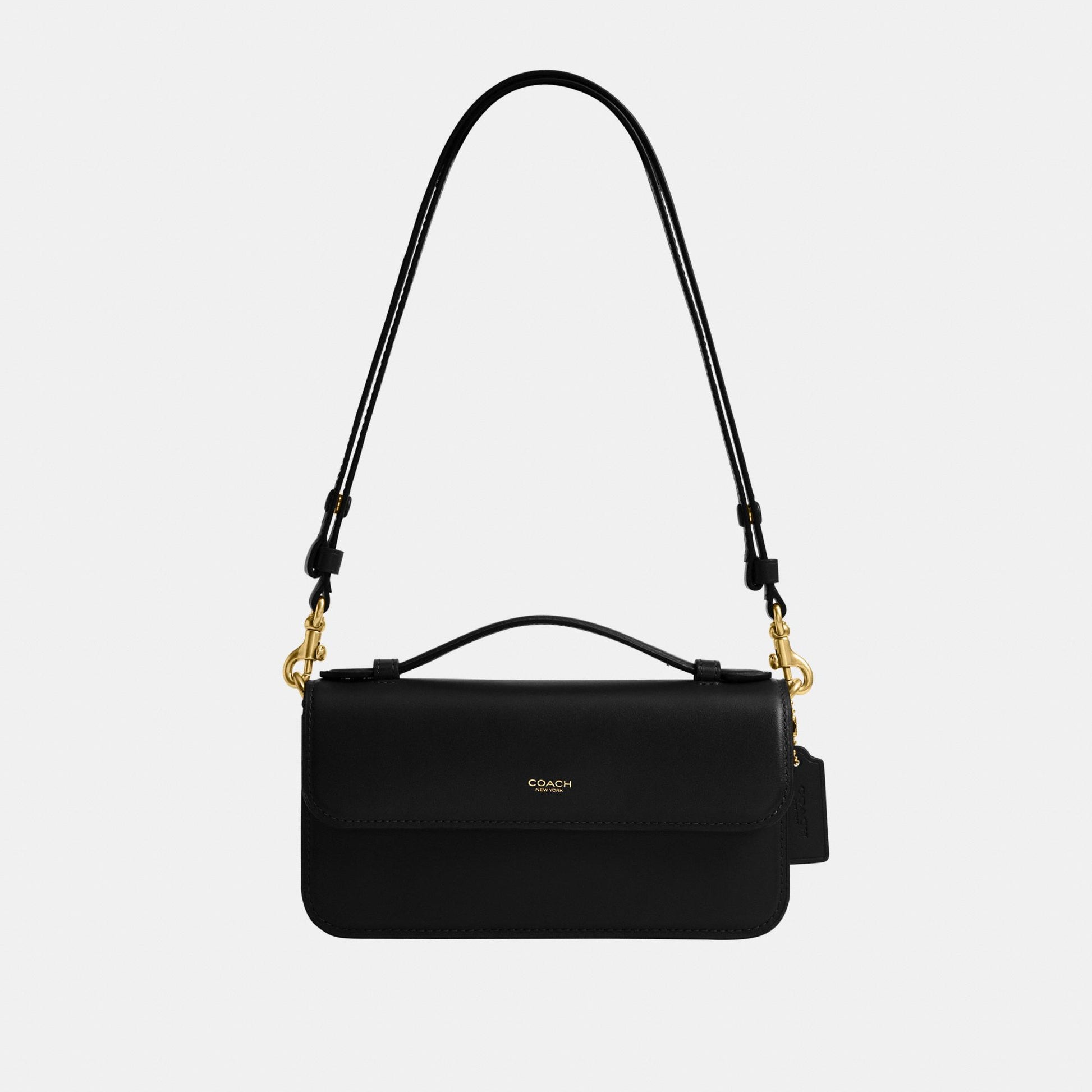 CCY30-Elora Top Handle Crossbody Bag-B4/Black