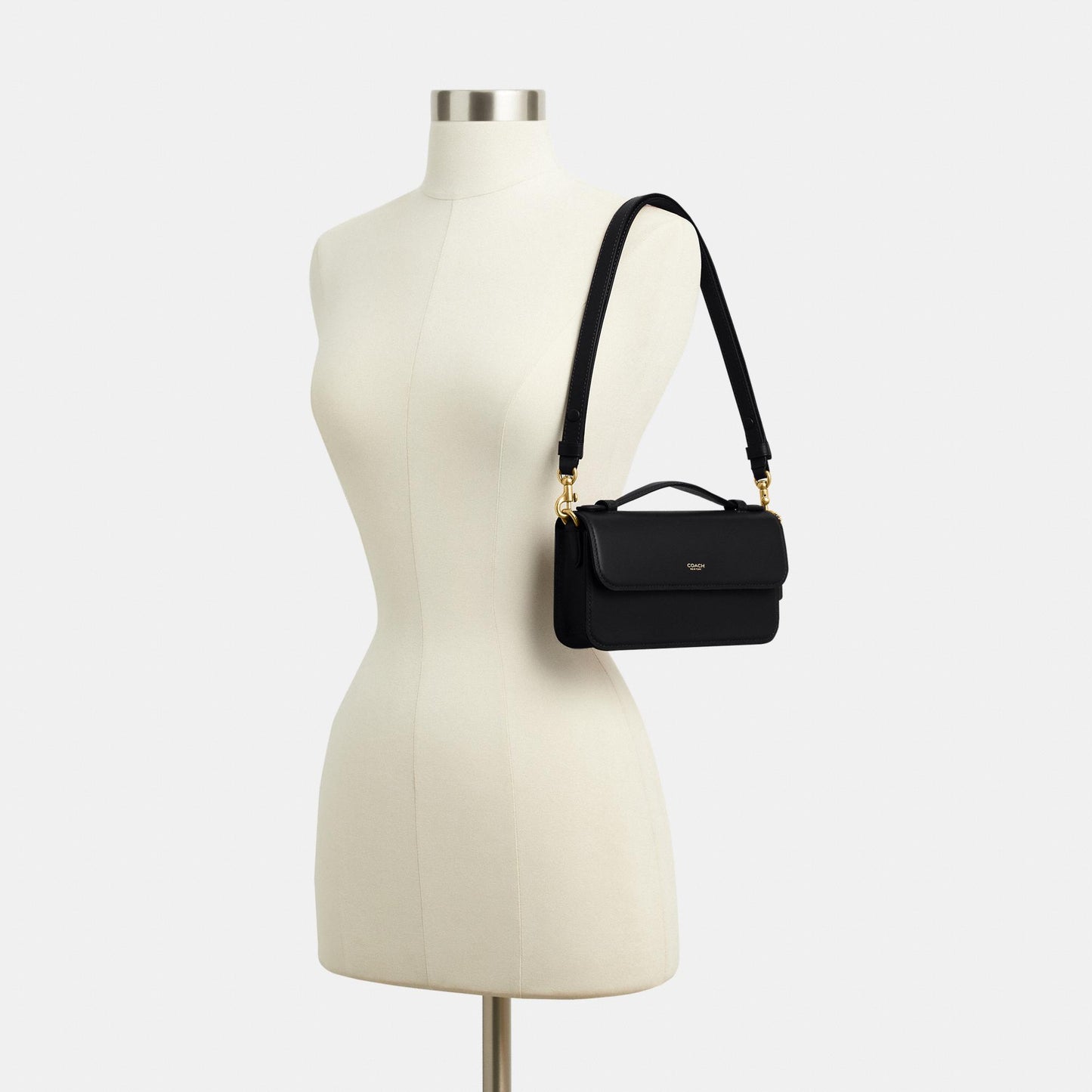 CCY30-Elora Top Handle Crossbody Bag-B4/Black