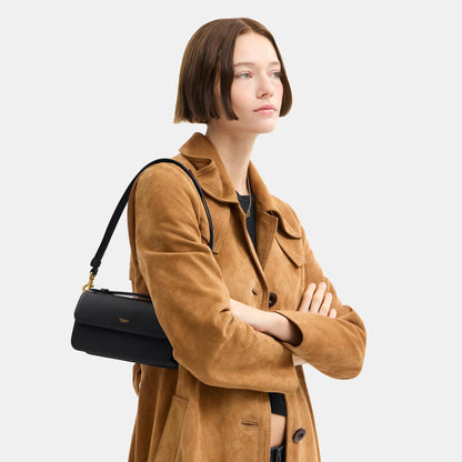 CCY30-Elora Top Handle Crossbody Bag-B4/Black