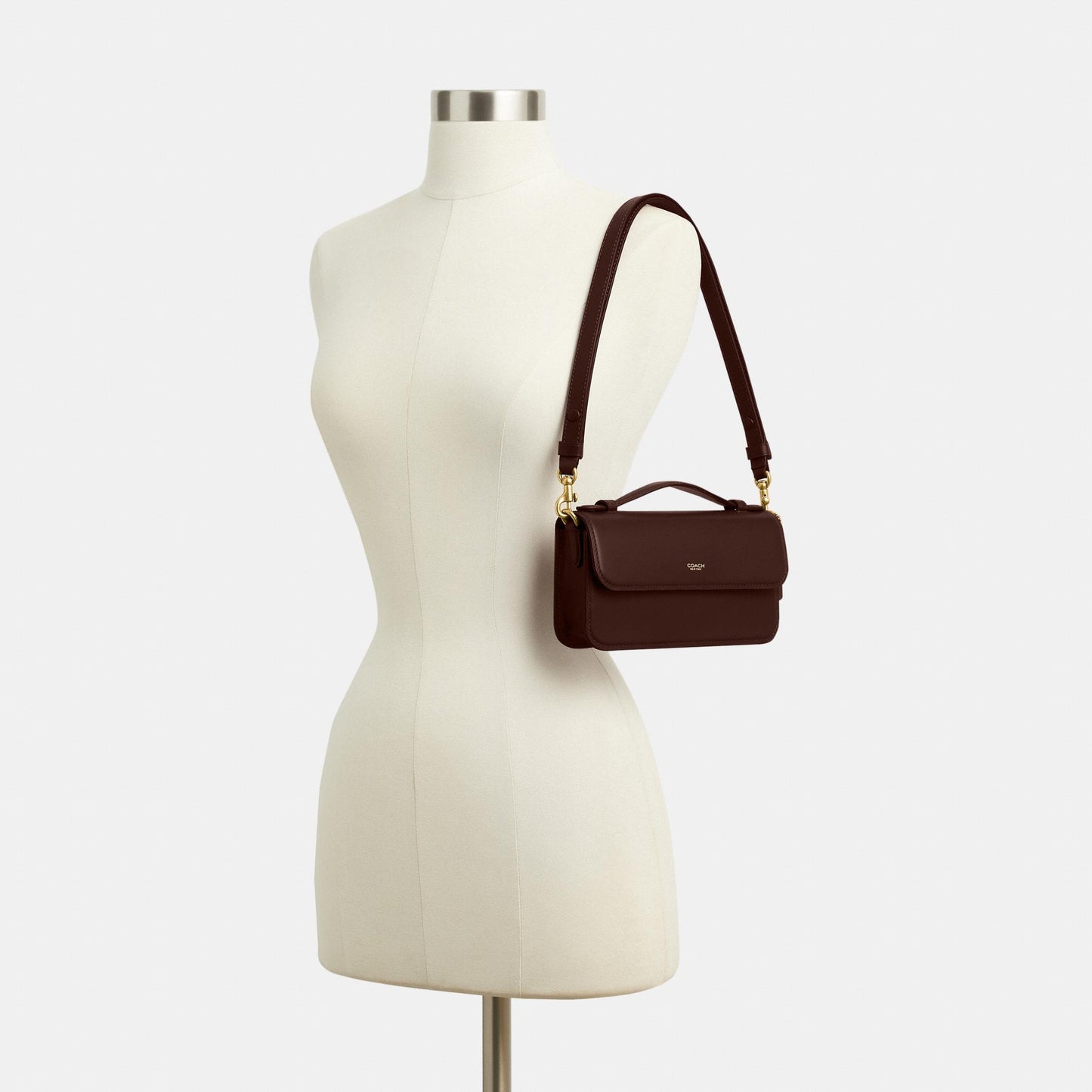 CCY30-Elora Top Handle Crossbody Bag-B4/Maple