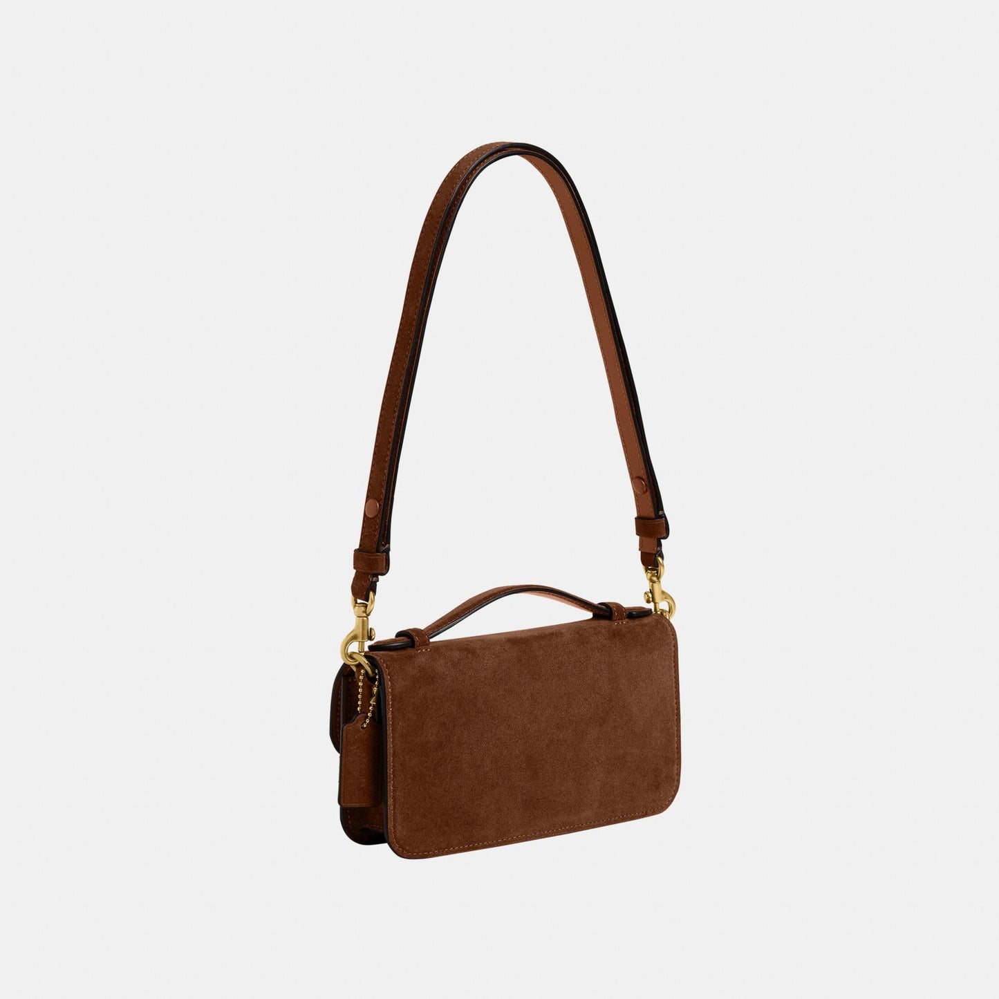 CCY31-Elora Top Handle Crossbody Bag-B4/Warm Brown