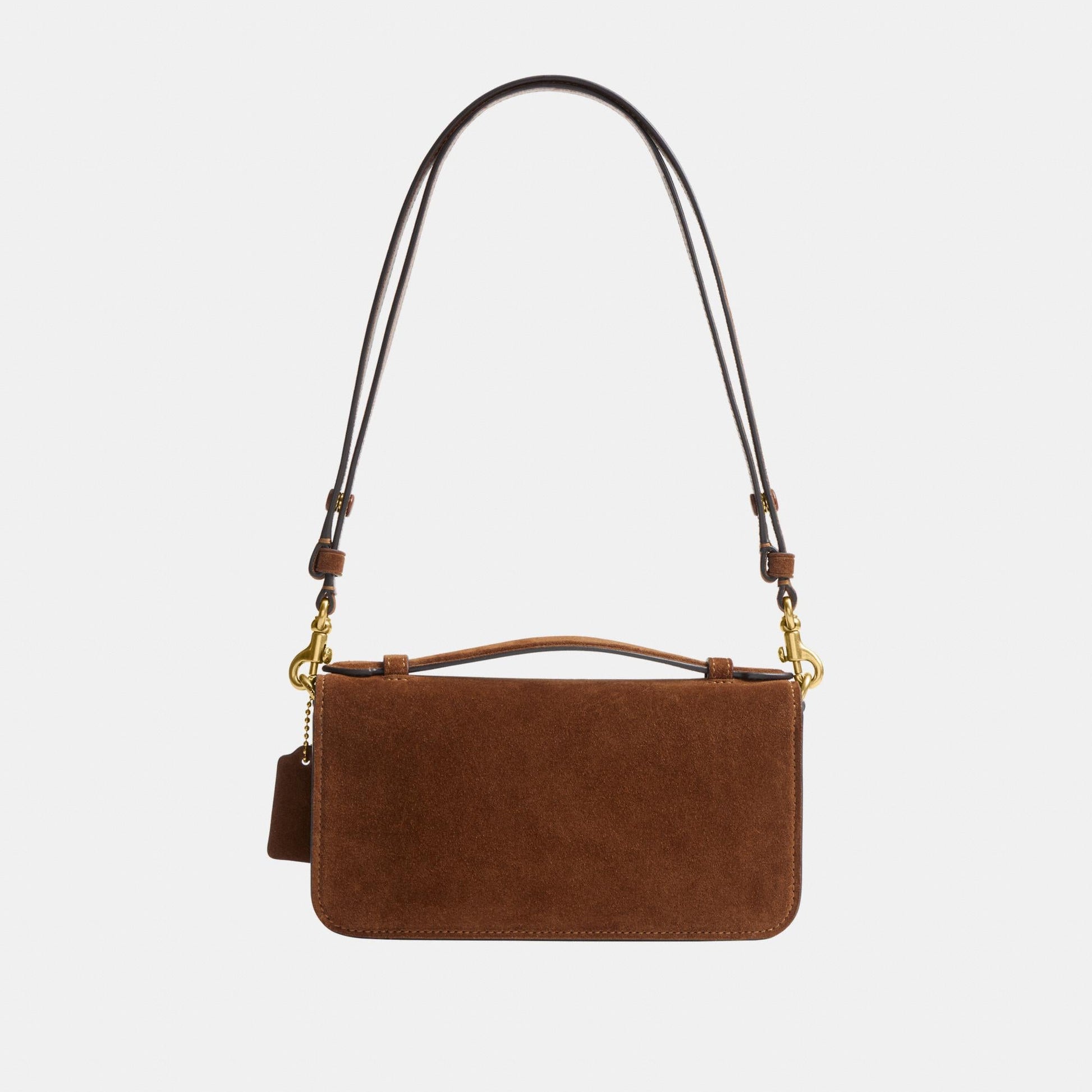 CCY31-Elora Top Handle Crossbody Bag-B4/Warm Brown