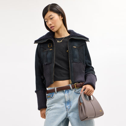 CCY32-Lana Shoulder Bag 19-B4/Ash