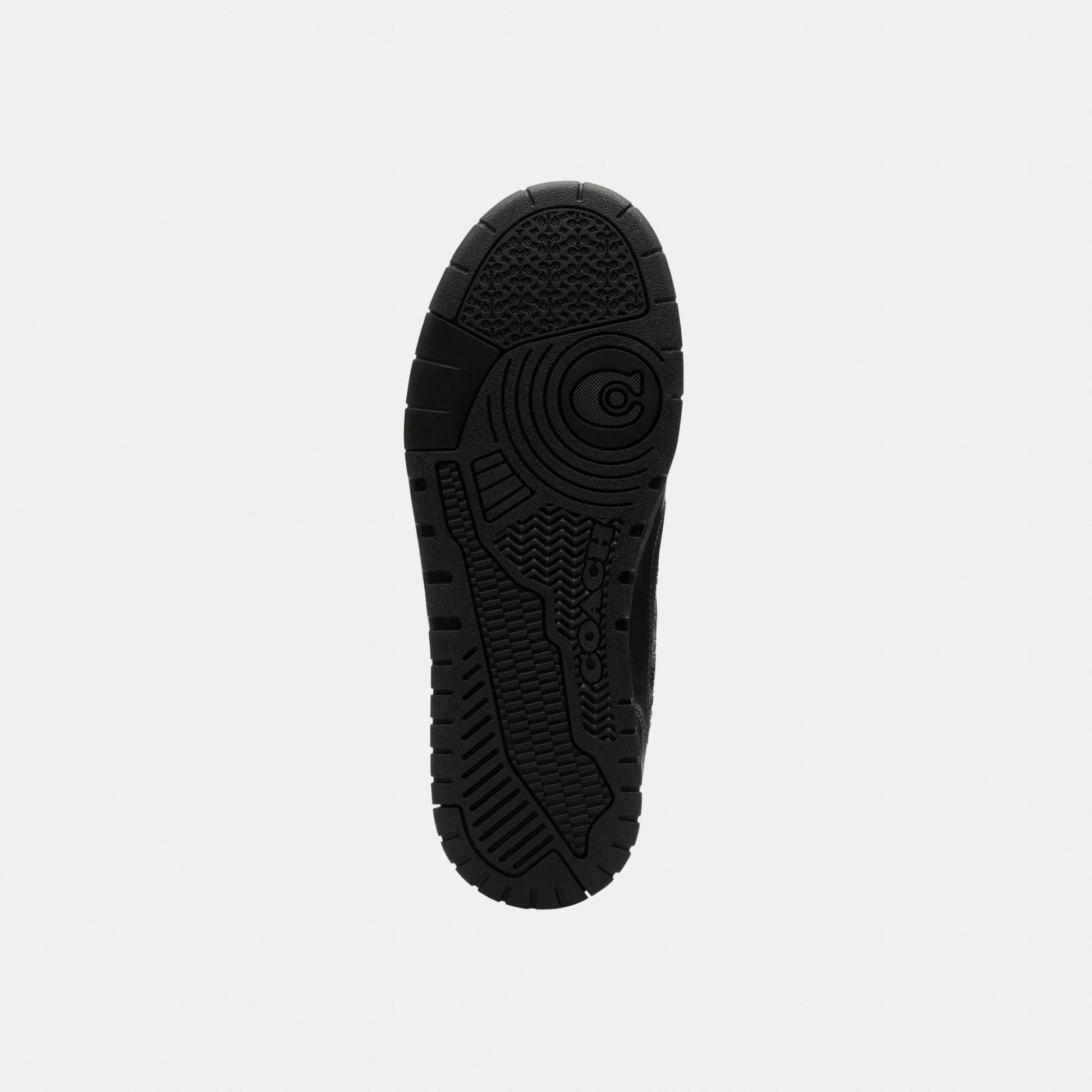 CDE26-Soho Sneaker in Crystal Signature Jacquard-Black