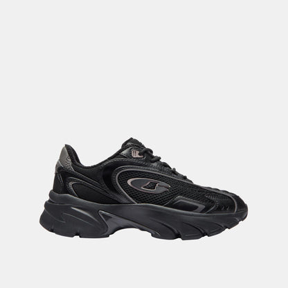 CDE28-Bolt Runner Sneaker-Black/Chalk
