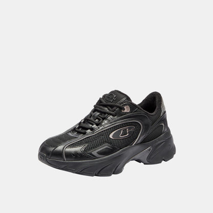 CDE28-Bolt Runner Sneaker-Black/Chalk