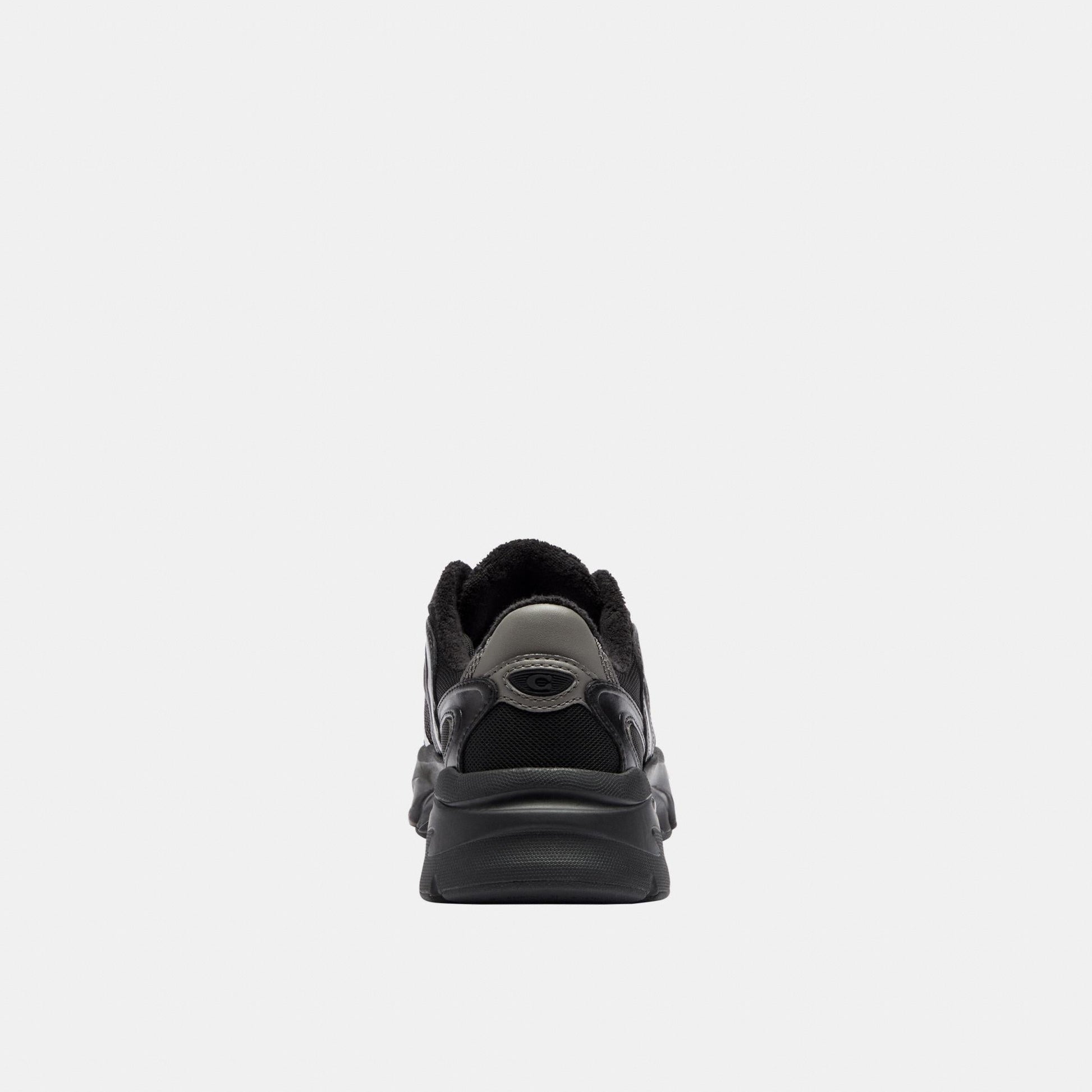CDE28-Bolt Runner Sneaker-Black/Chalk