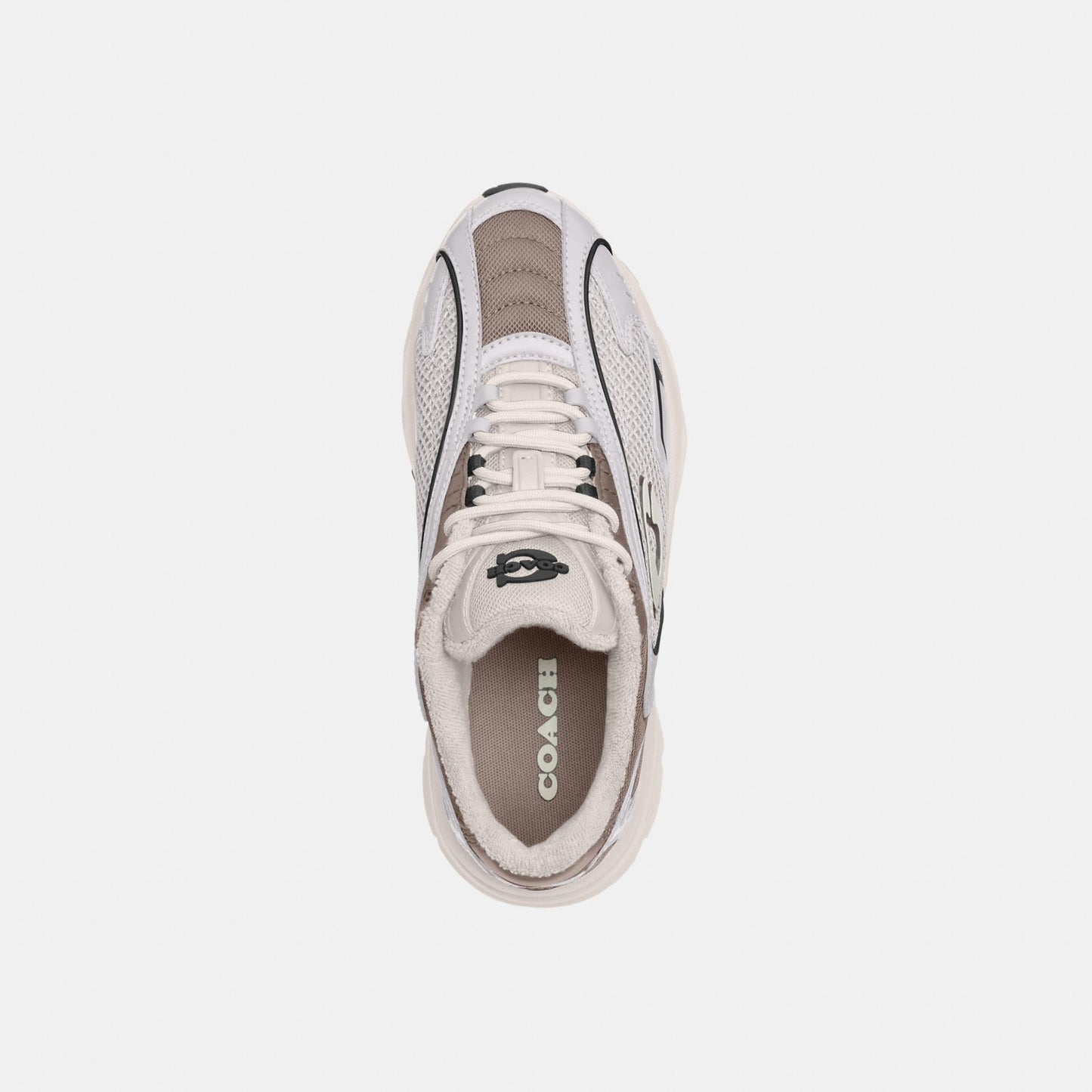 CDE28-Bolt Runner Sneaker-Light Grey Multi