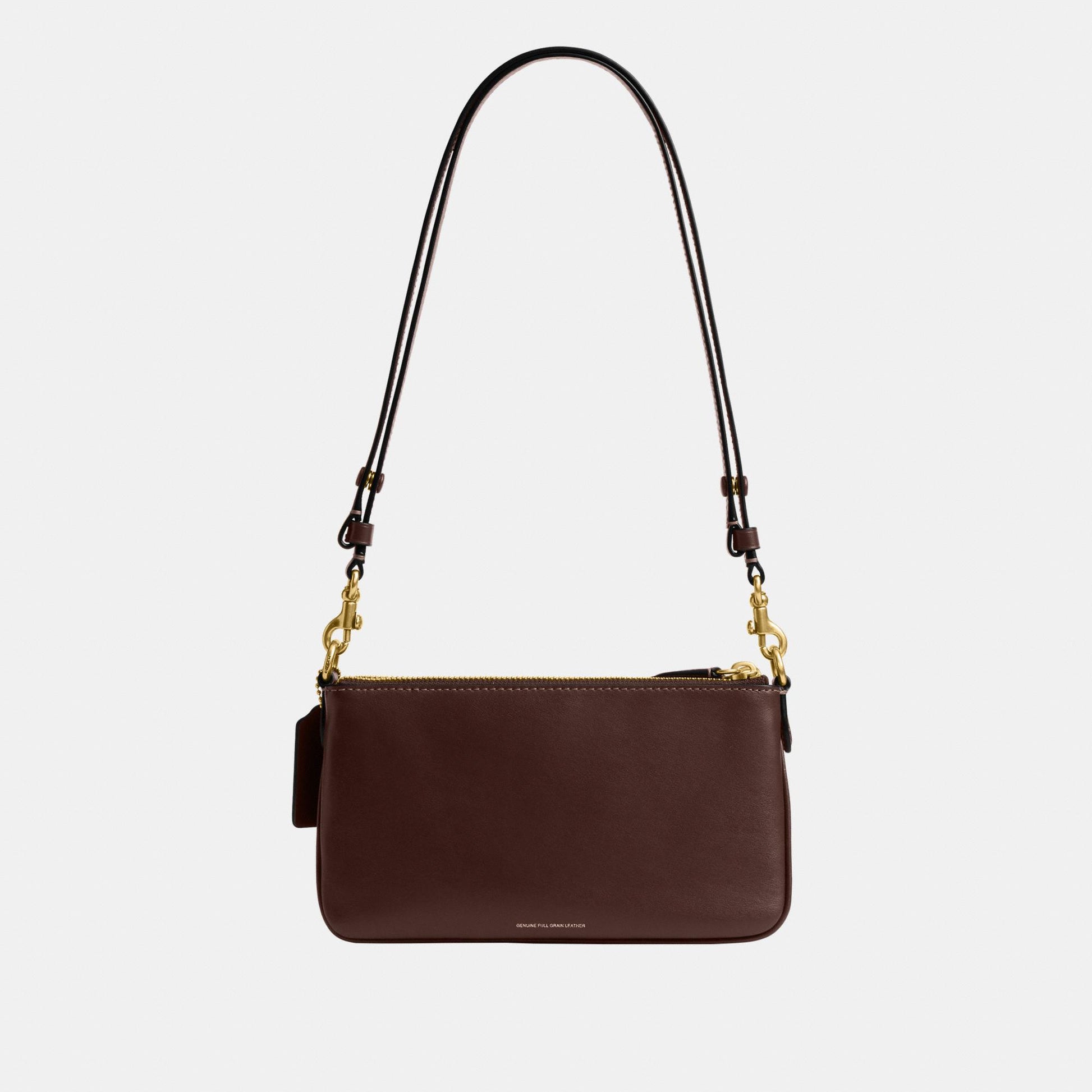 CDY89-Refined Calf Leather Audrey Crossbody Bag-B4/Maple