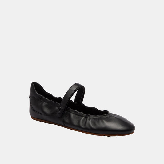 CEE54-Coach Mary Jane Sneaker-Black