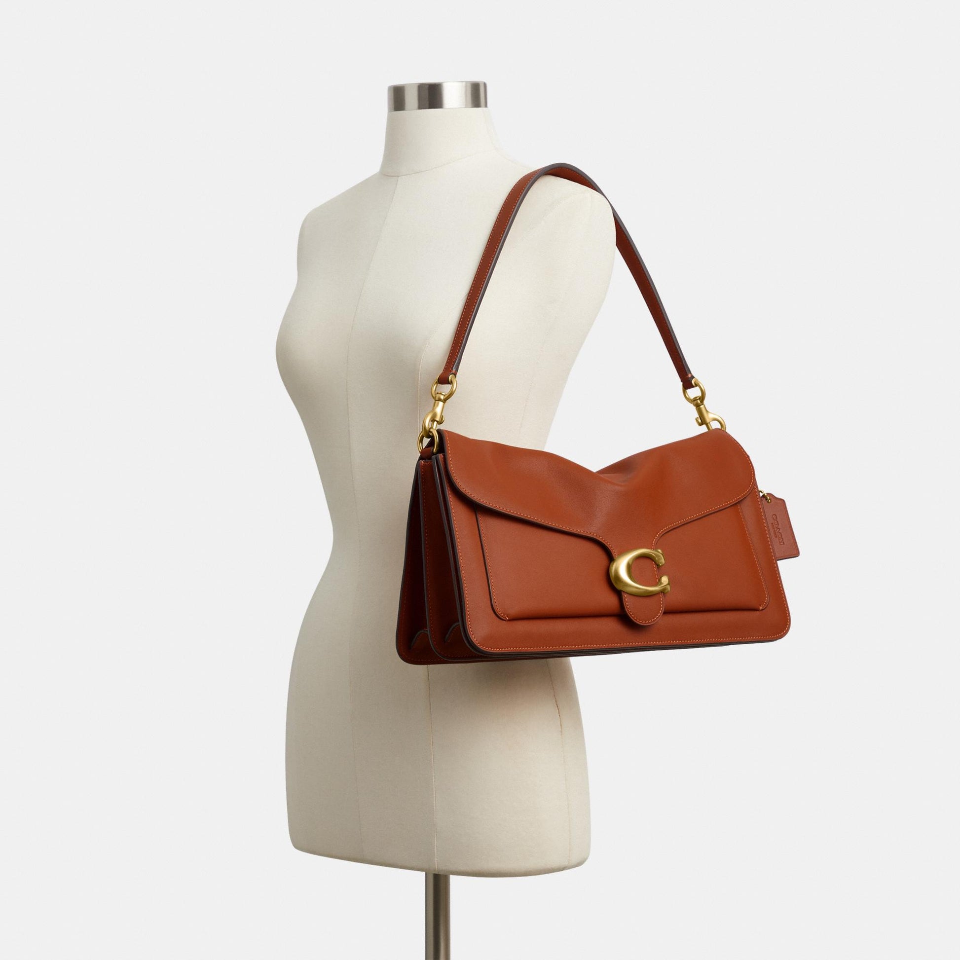 CEM11-Tabby Shoulder Bag 36-B4/Amber Brown