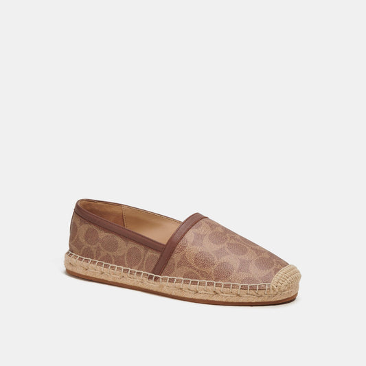 CG700-Collins Espadrille In Signature Canvas-Tan