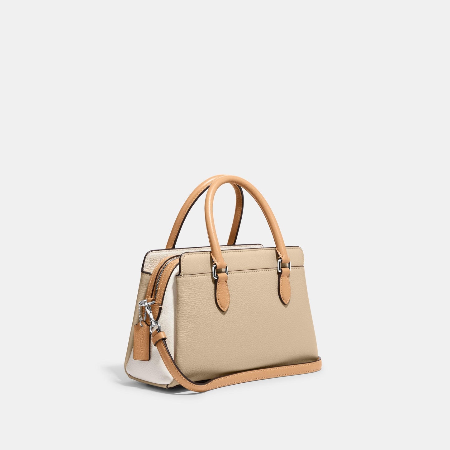 Mini Darcie Carryall In Colorblock-CH289-Sv/Sandy Beige Multi