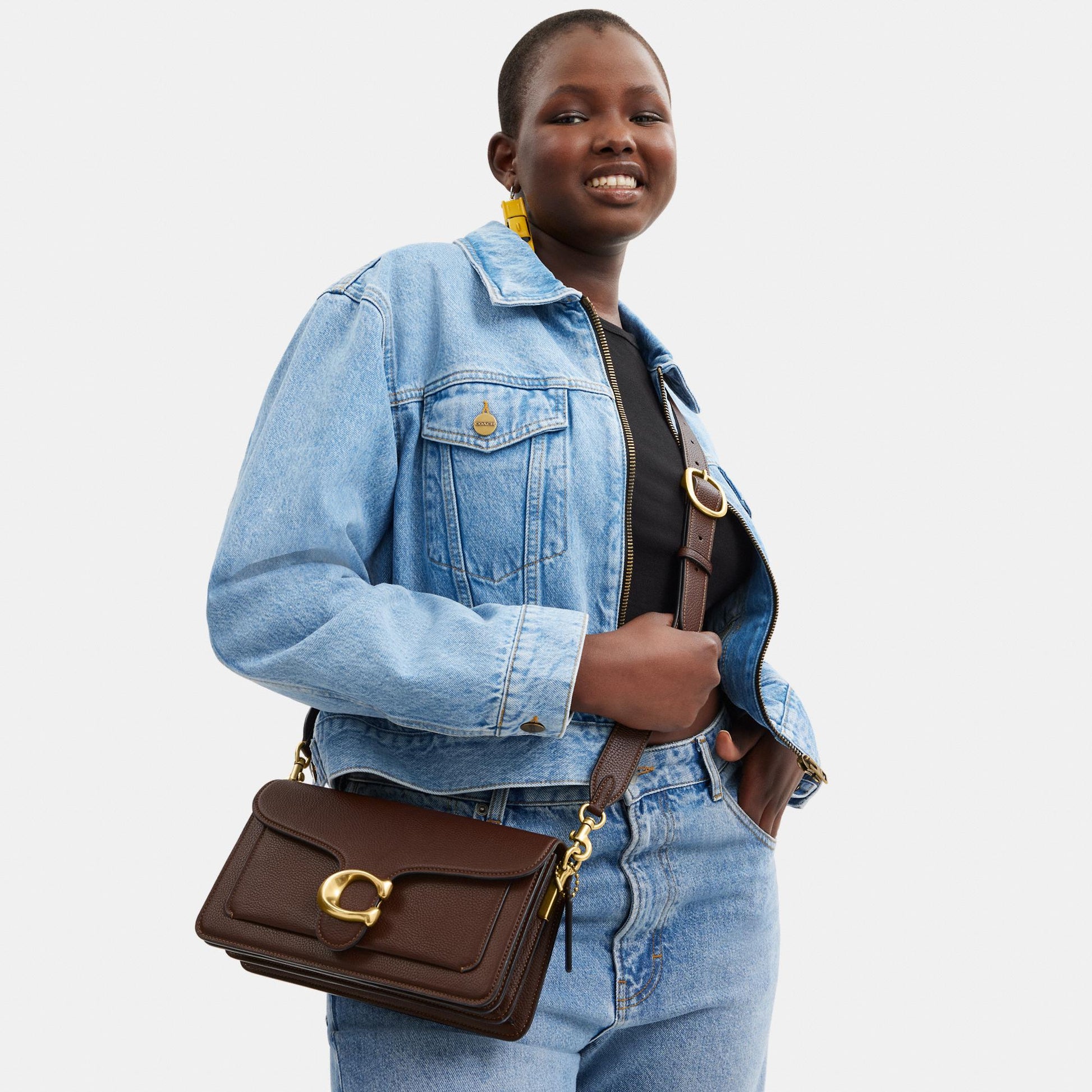 CH857-Tabby Shoulder Bag 26-B4/Maple