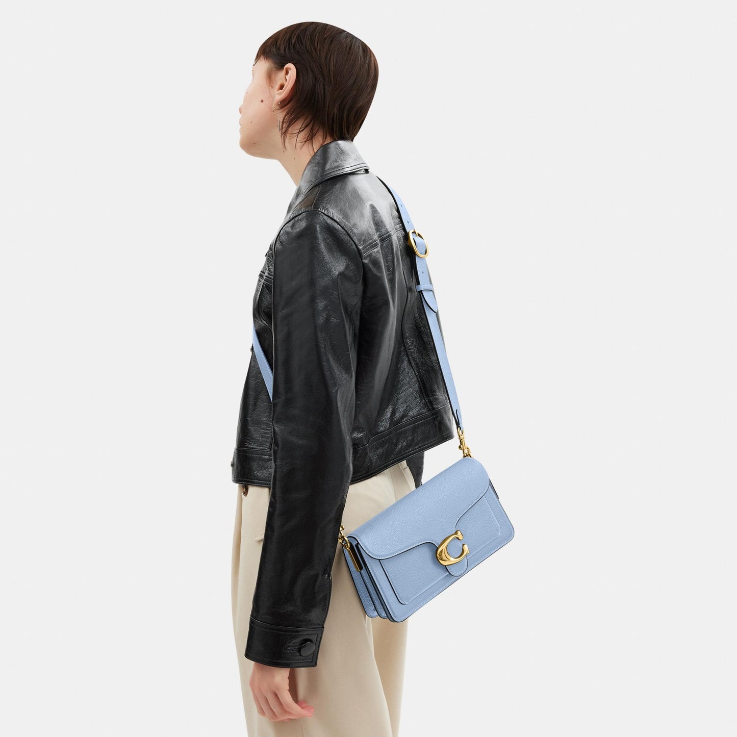 CH857-Tabby Shoulder Bag 26-B4/Bluebell