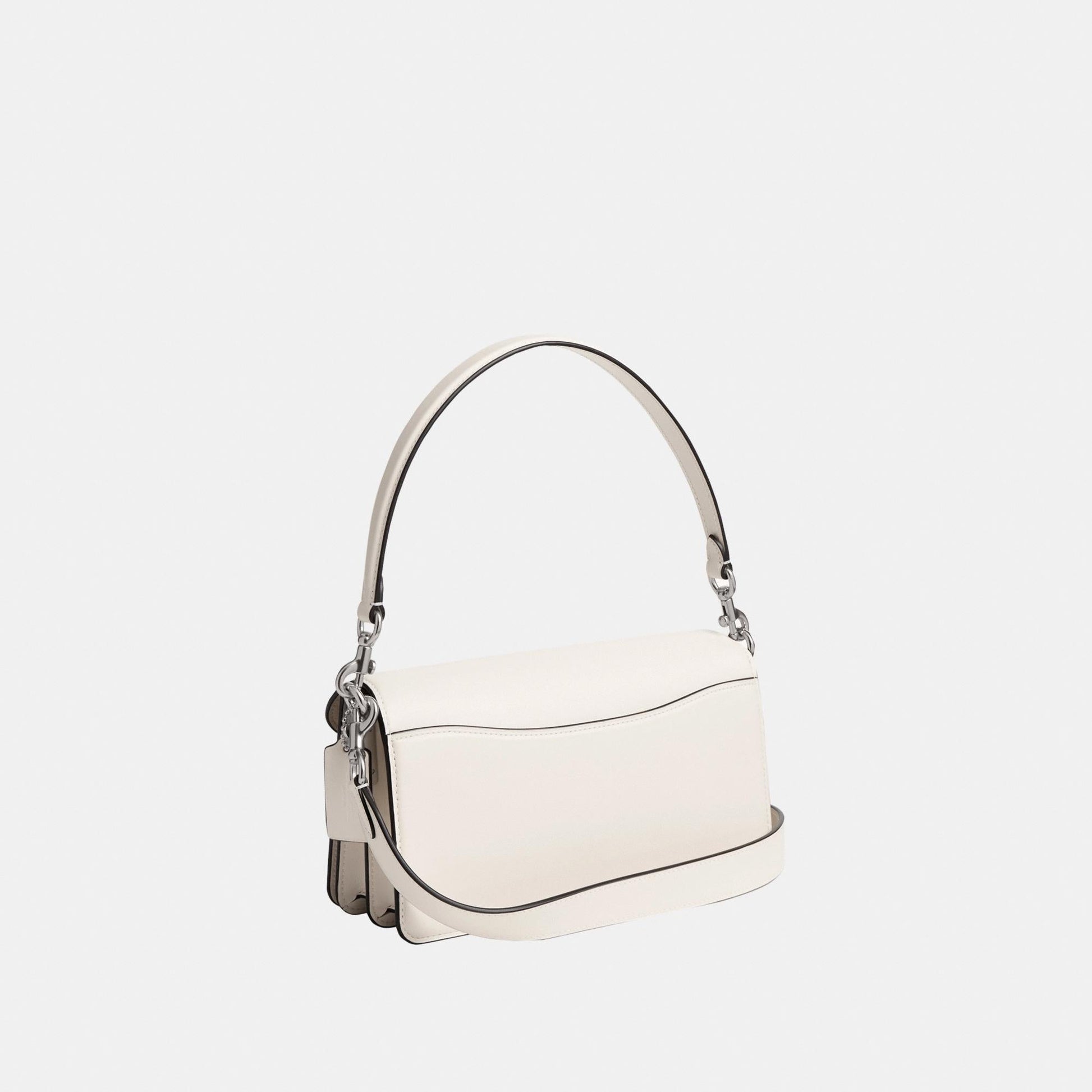 CI032-TABBY SHOULDER BAG 26 IN SIGNATURE CANVAS-LH/White Chalk