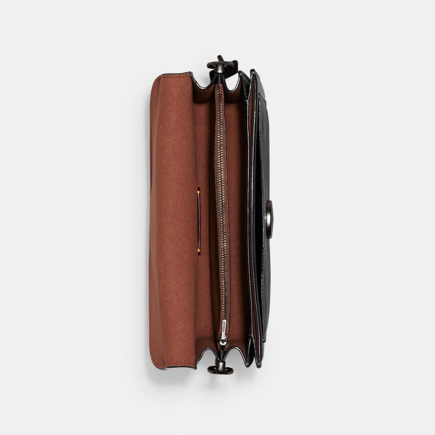 CI032-TABBY SHOULDER BAG 26 IN SIGNATURE CANVAS-V5/Charcoal Black