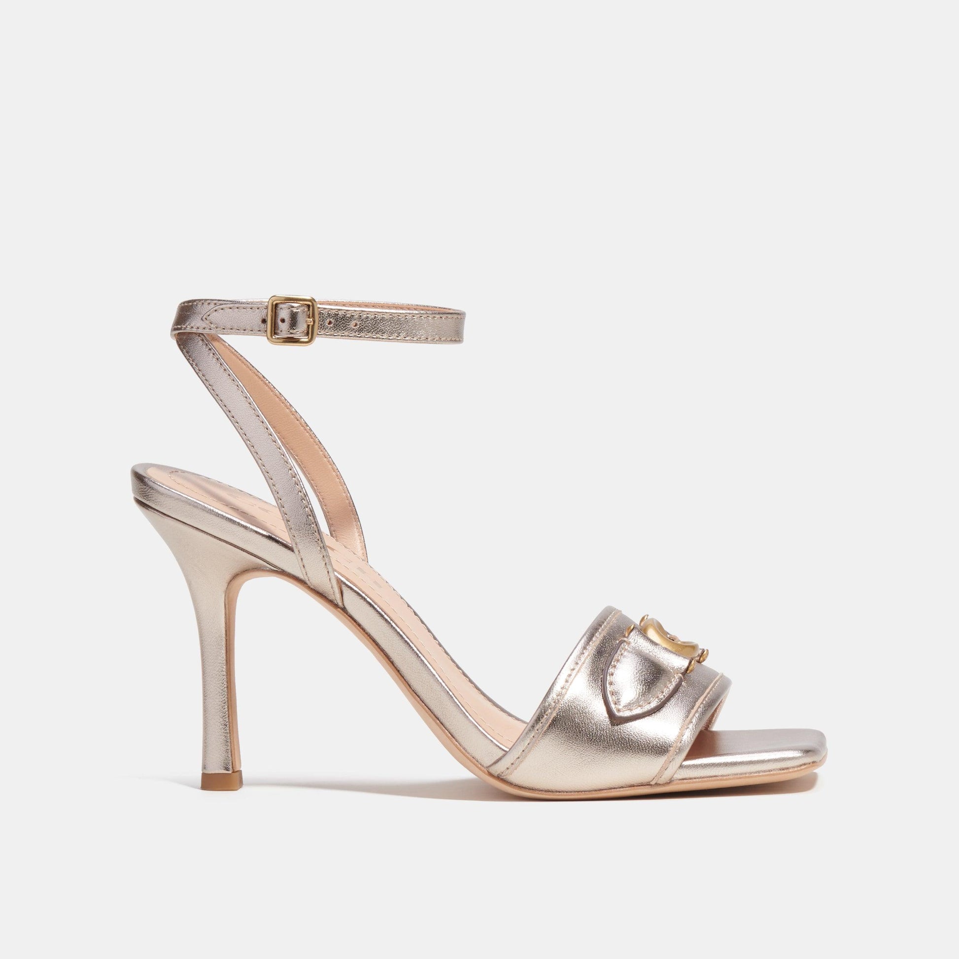 CI206-Kyra Sandal-Platinum Champagne