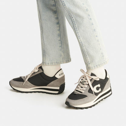 CI219-Runner Sneaker-Black/Chalk