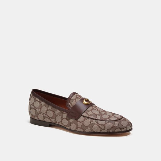 CI318-Sculpted Signature Loafer In Signature Jacquard-OAK
