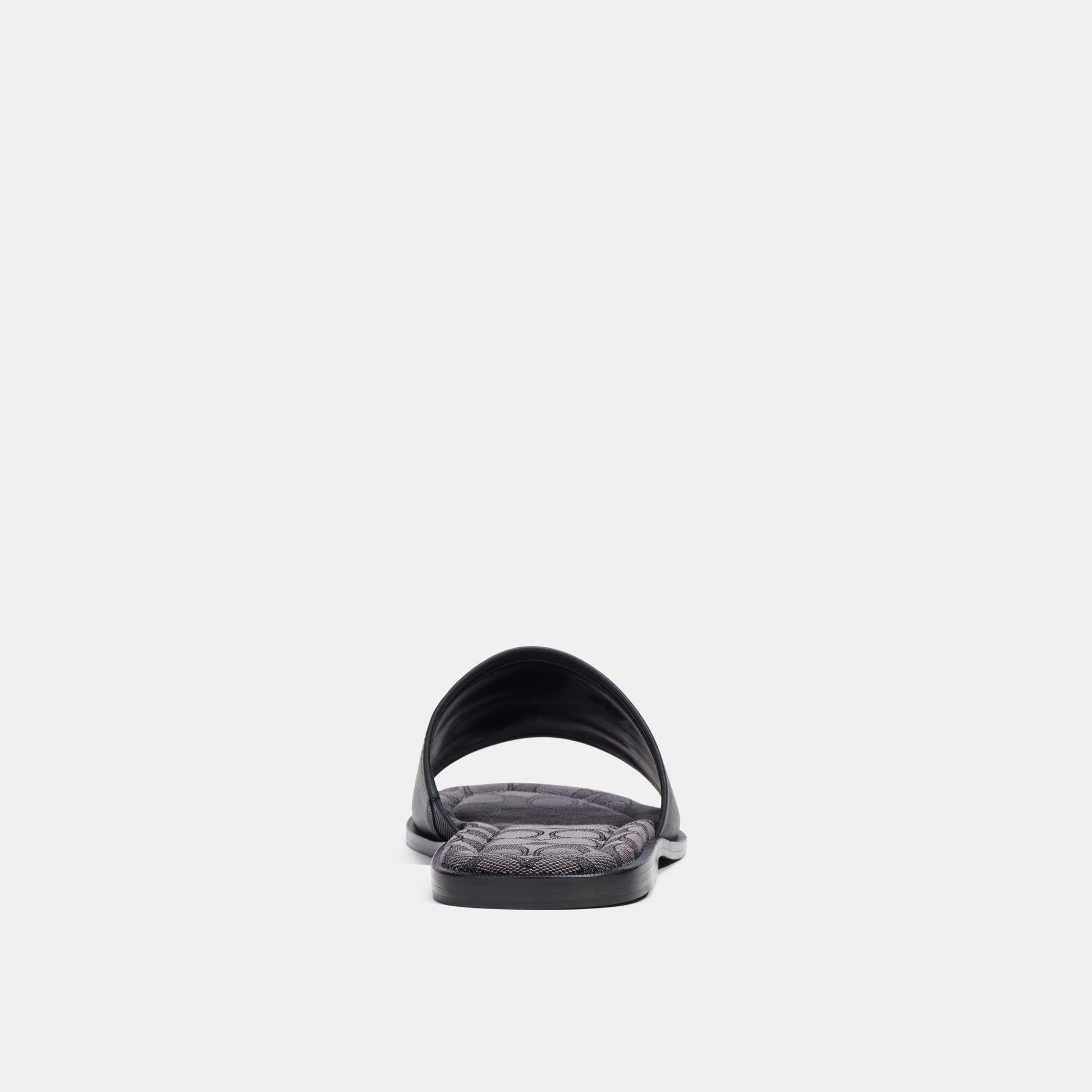 Sandal With Signature Jacquard-CI322-Black