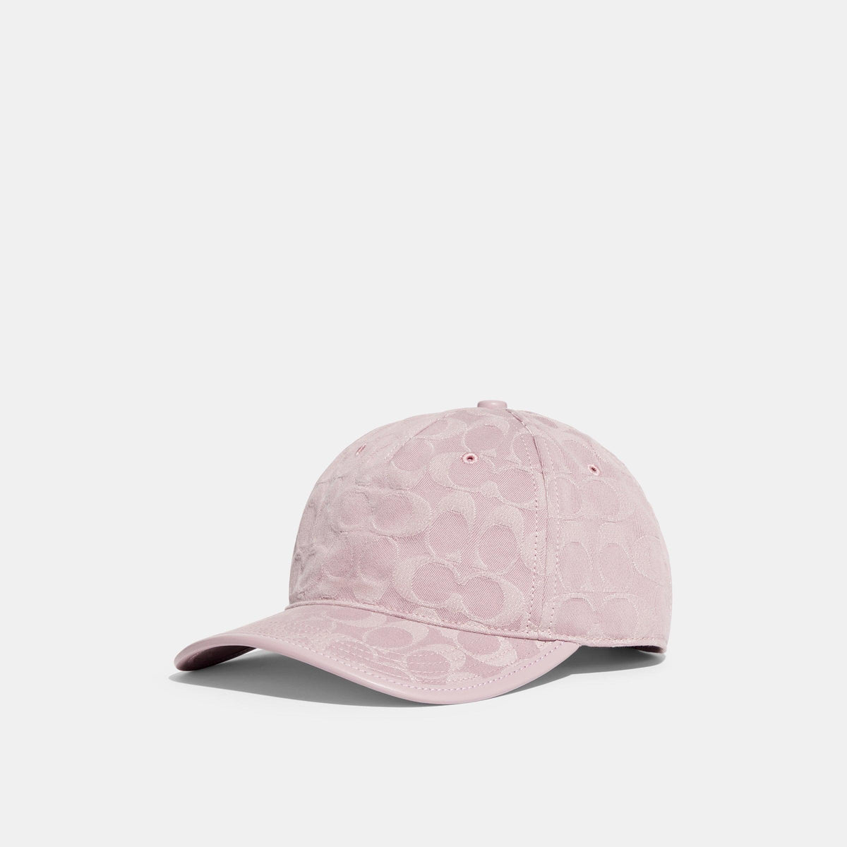 Signature Denim Baseball Hat-CI494-Light Mauve