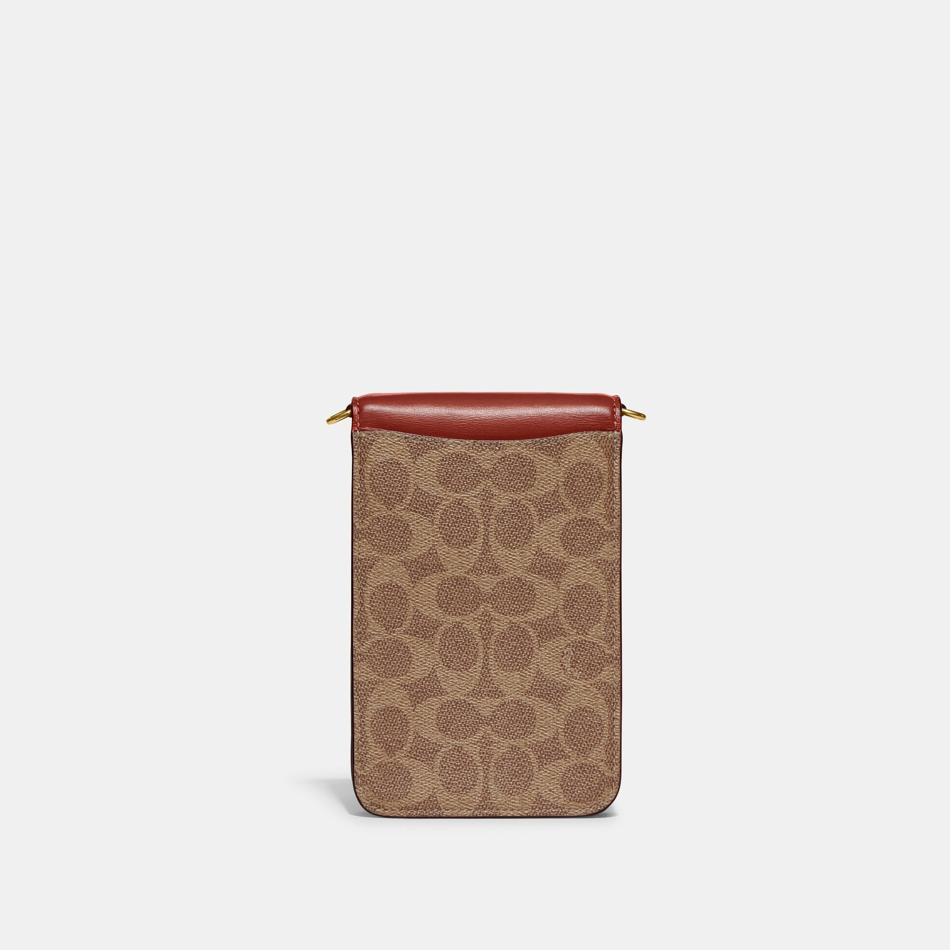 CJ355-Phone Crossbody In Signature Canvas