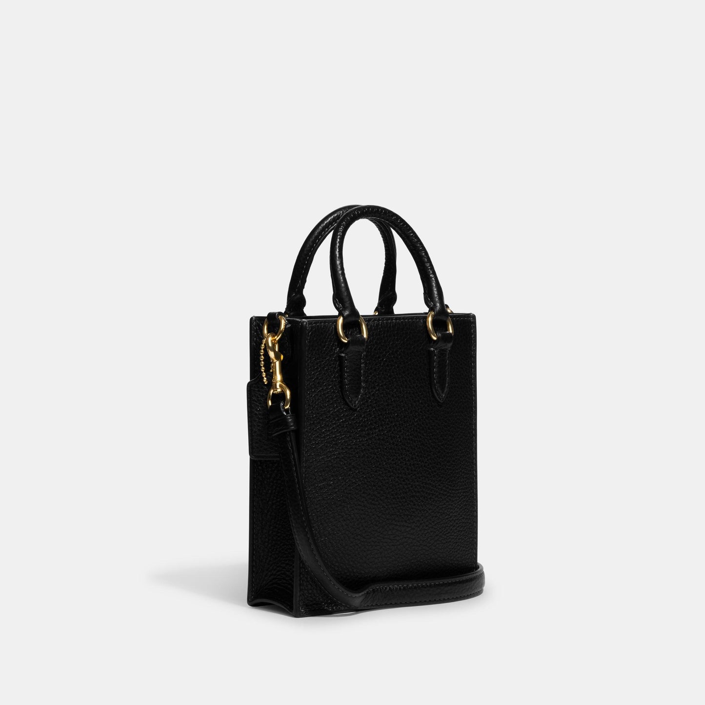 CJ500-North South Mini Tote-Im/Black