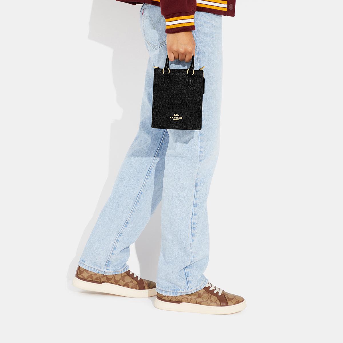 CJ500-North South Mini Tote-Im/Black