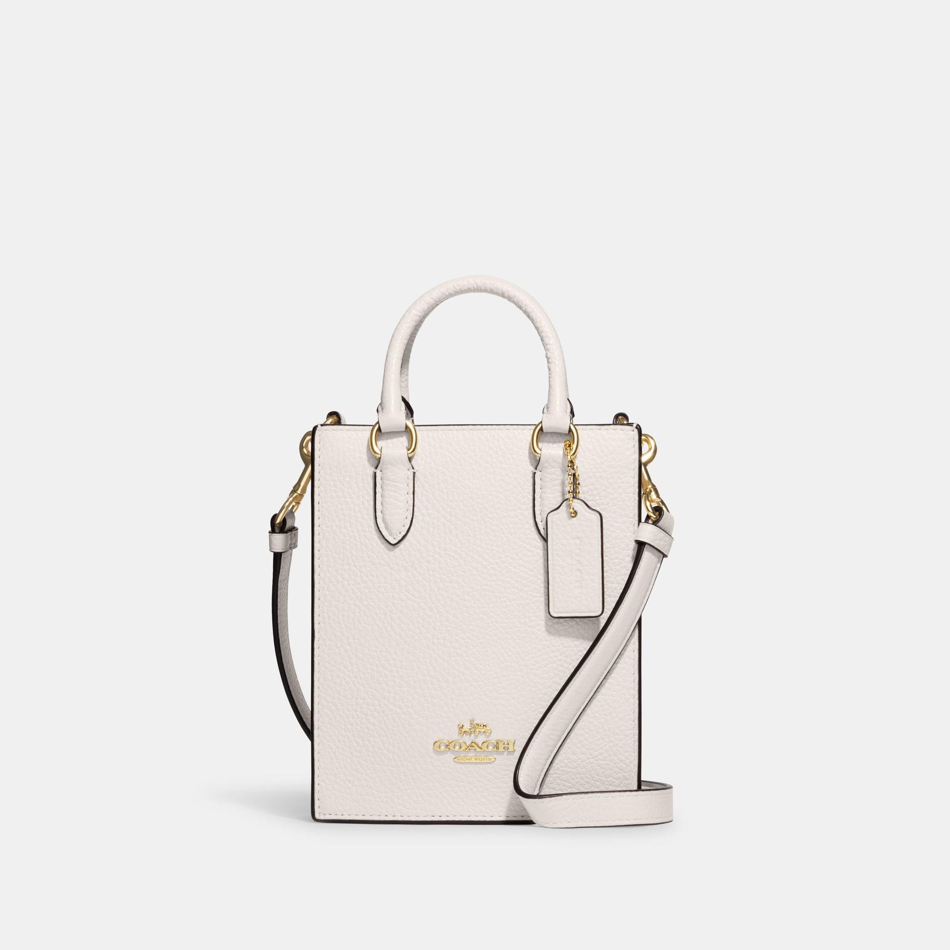 CJ500-North South Mini Tote-Im/Chalk