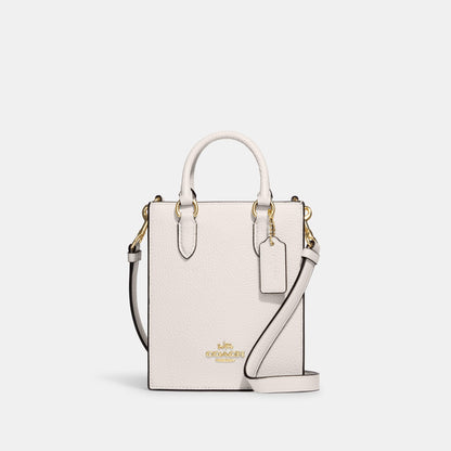CJ500-North South Mini Tote-Im/Chalk