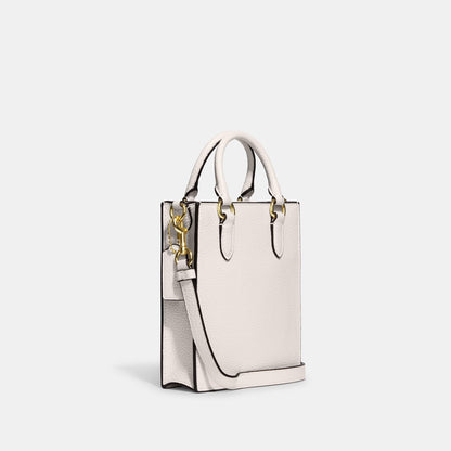 CJ500-North South Mini Tote-Im/Chalk