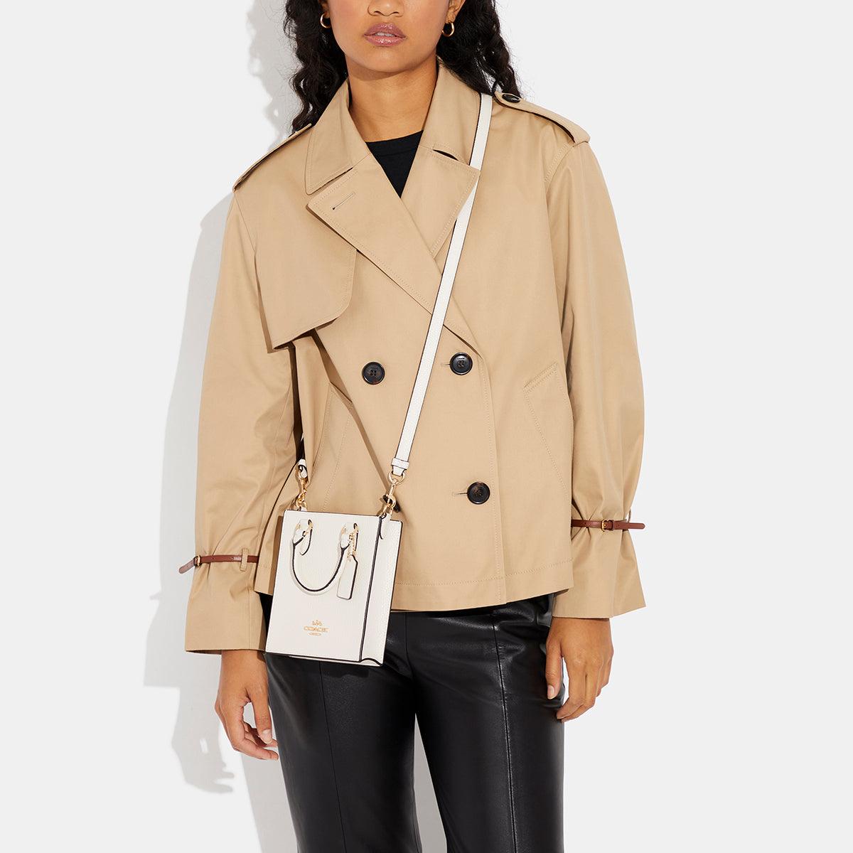 CJ500-North South Mini Tote-Im/Chalk