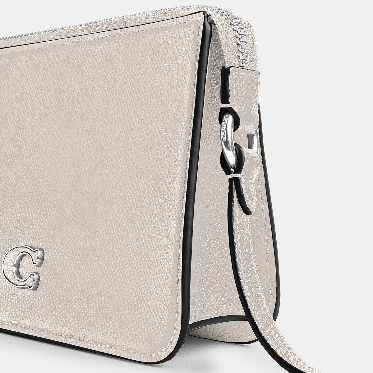 cj797-Pouch Bag With Signature Canvas Interior