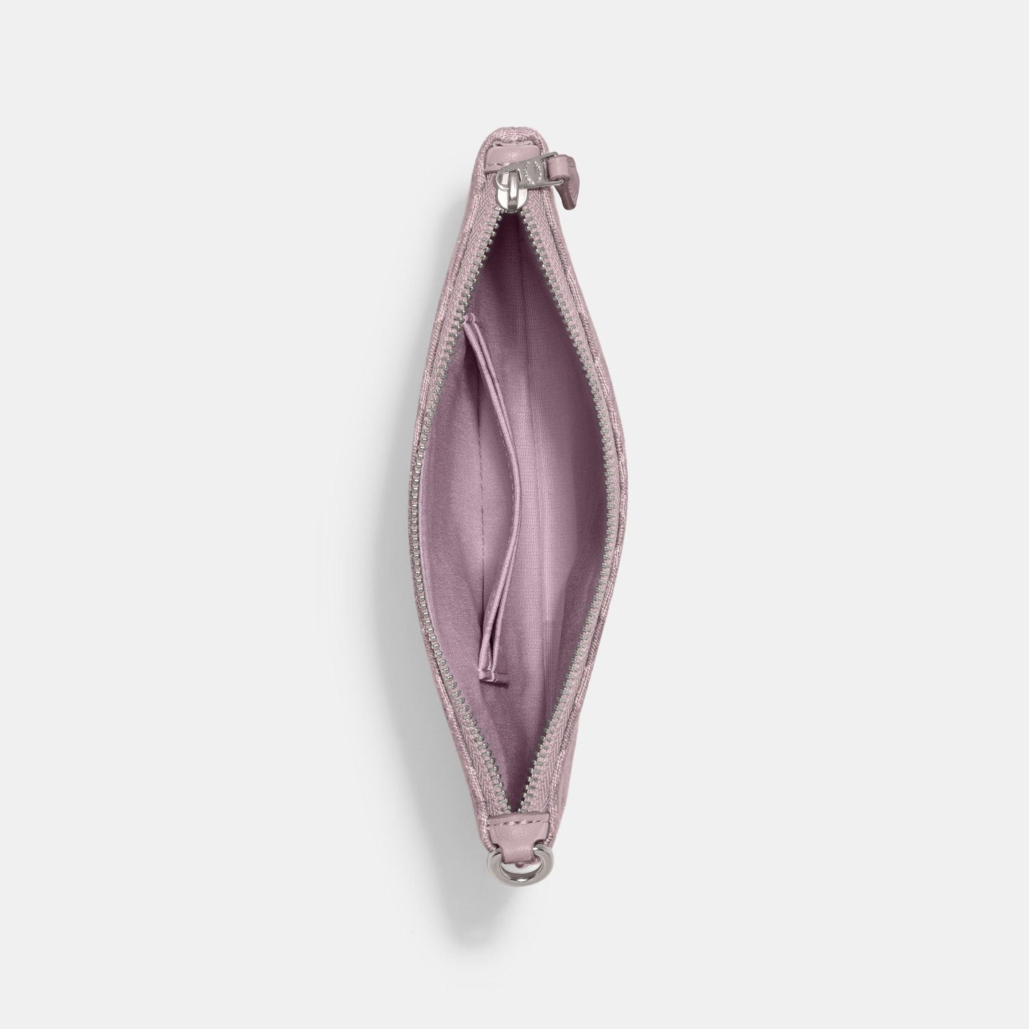 Small Wristlet In Signature Denim-CJ874-Lh/Pale Purple