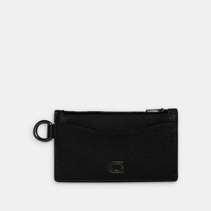 CJ879-Zip Card Case-Black