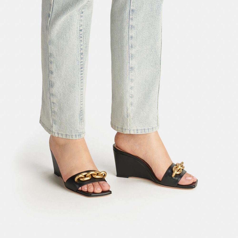CK001-Elise Wedge-Black