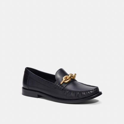 CK008-Jess Loafer-Black/Gold