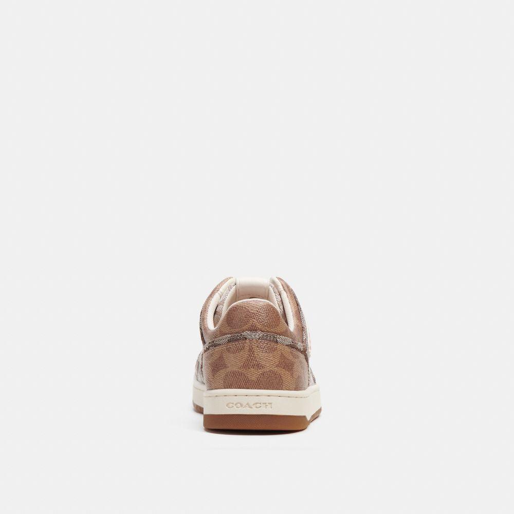 CK570-C201 Low Top Sneaker In Signature-Buttercup/Tan