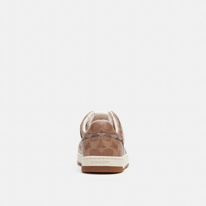 CK570-C201 Low Top Sneaker In Signature-Buttercup/Tan