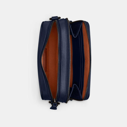 CM370-Charter Crossbody With Hybrid Pouch-Deep Blue