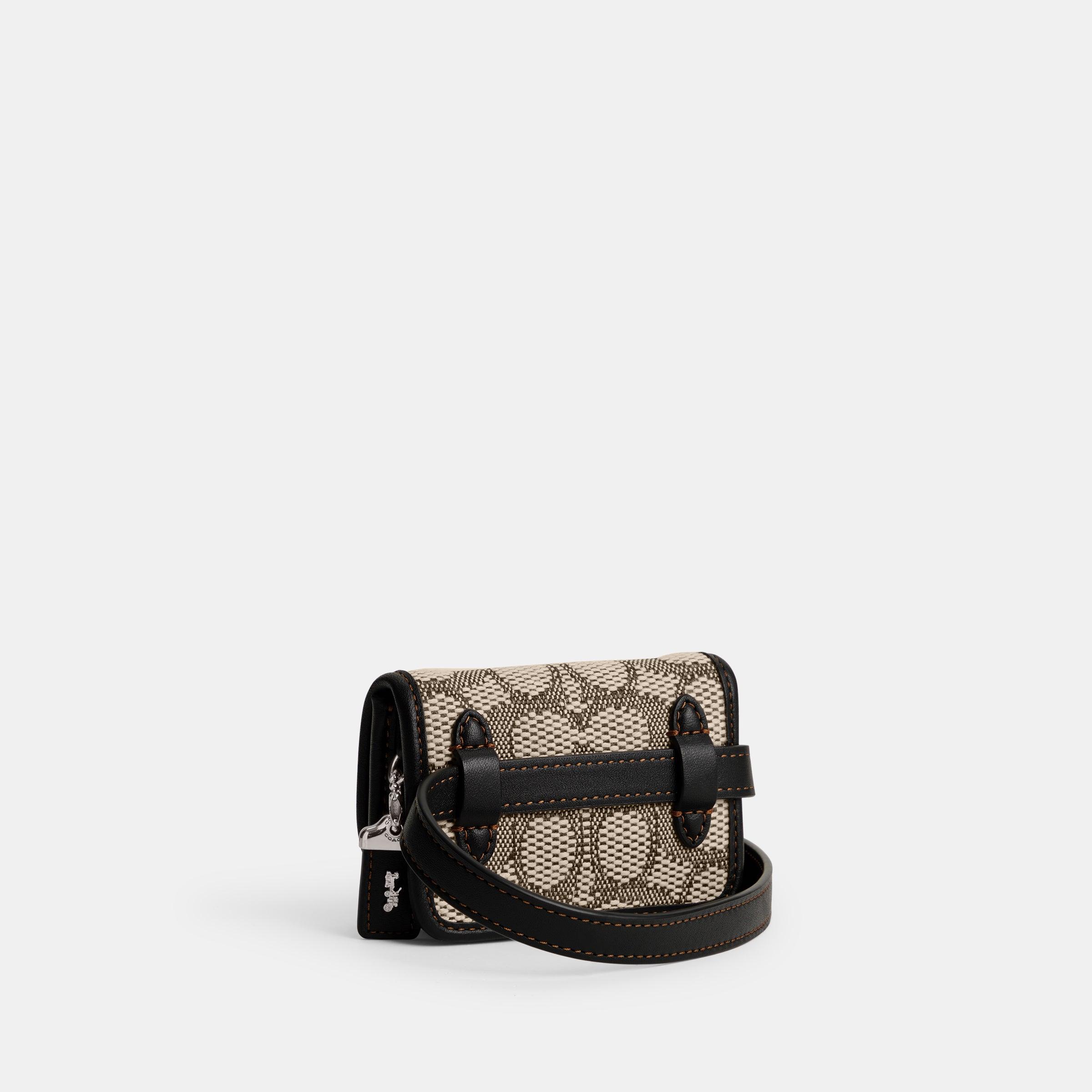 Bandit Card Case Belt Bag In Signature Jacquard - COACH Saudi Arabia Official Site