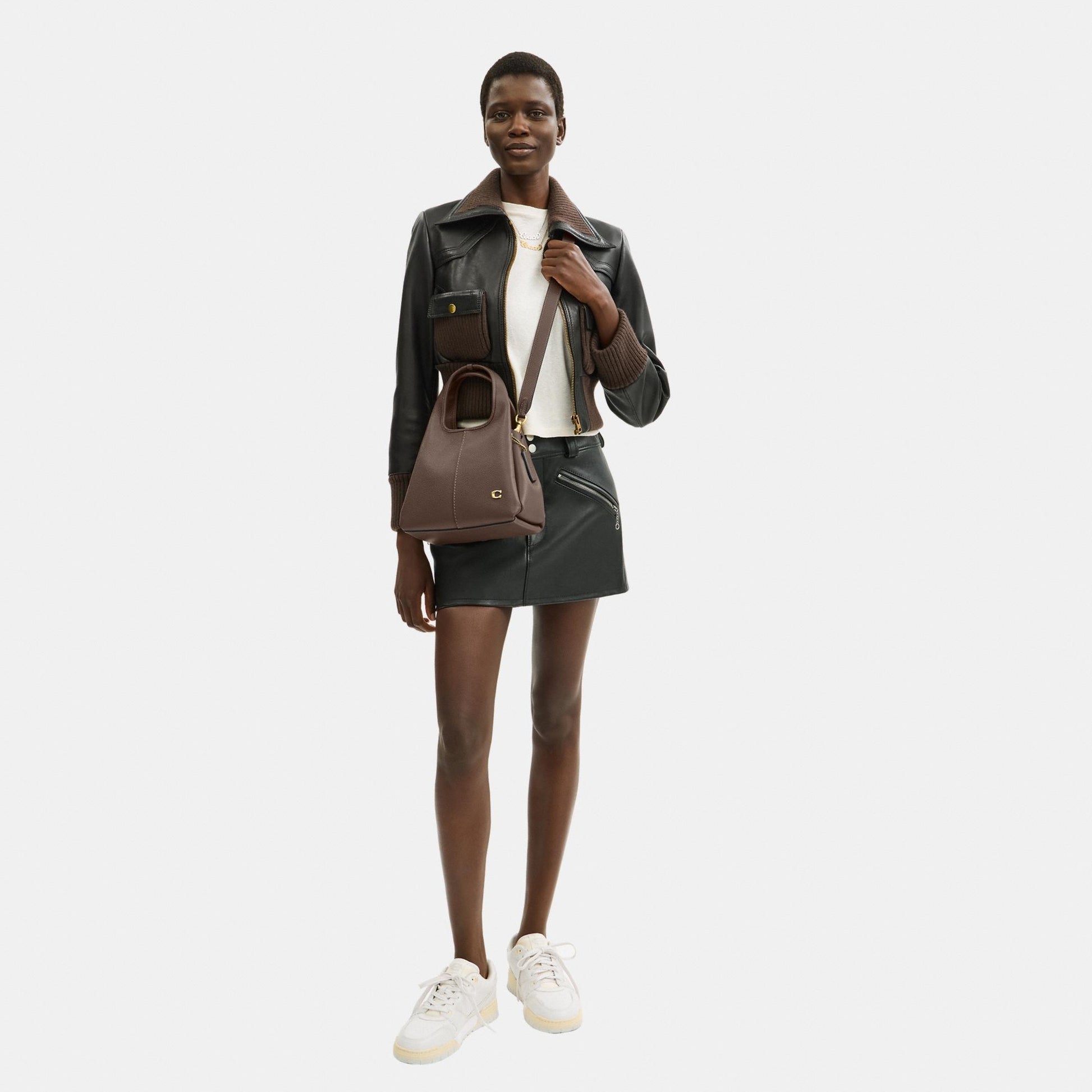 CM545-Lana Shoulder Bag 23-B4/Dark Stone