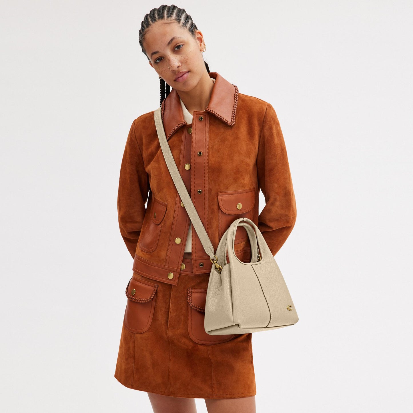 CM545-Lana Shoulder Bag 23-B4/Ivory
