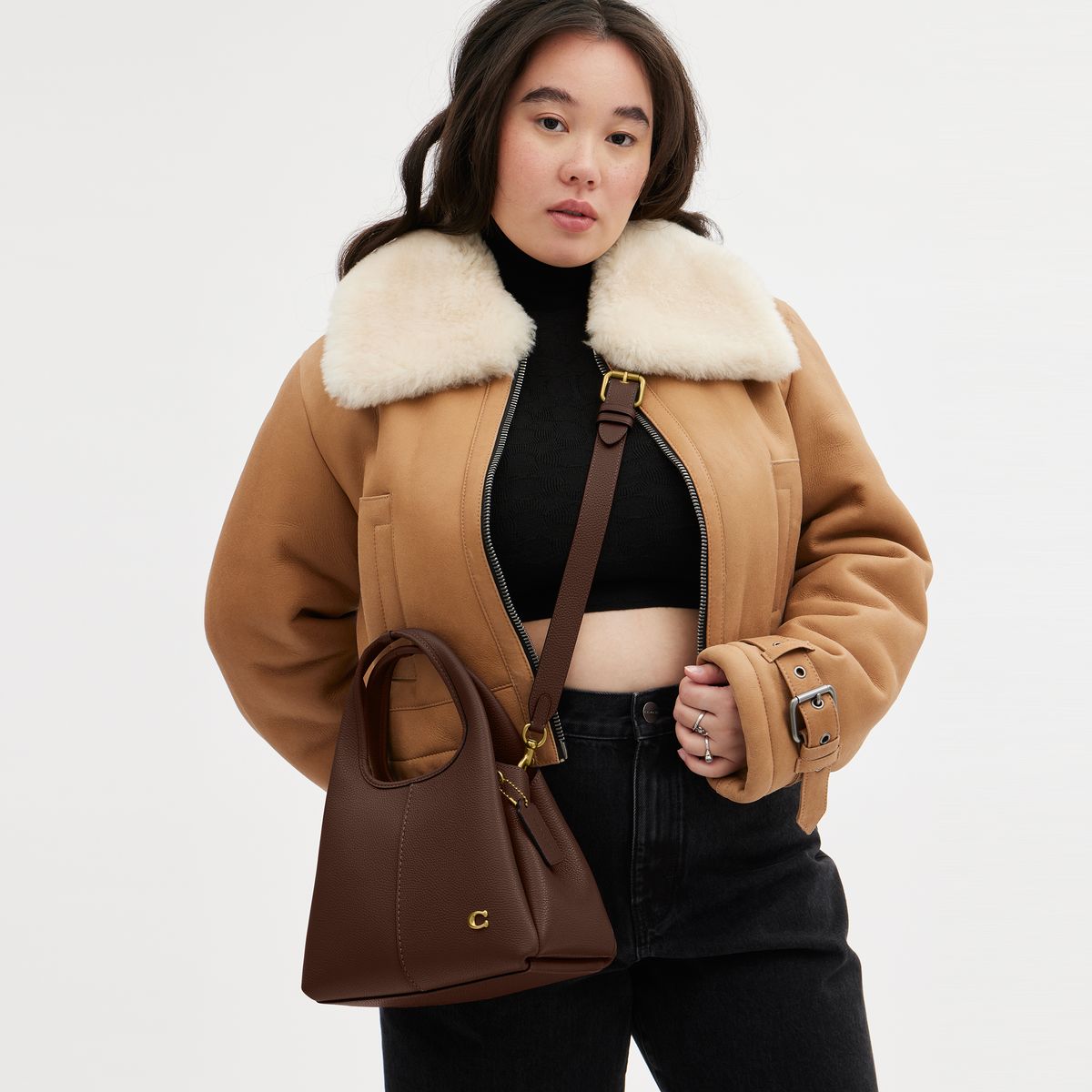 CM545-Lana Shoulder Bag 23-B4/Maple