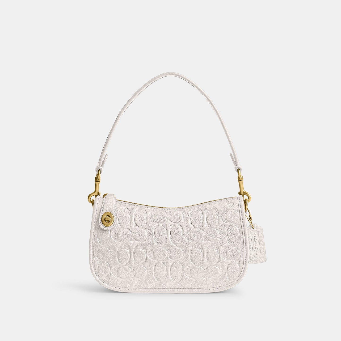 CN055-Swinger In Signature Leather-B4/Chalk