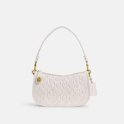 CN055-Swinger In Signature Leather-B4/Chalk