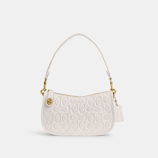 CN055-Swinger In Signature Leather-B4/Chalk